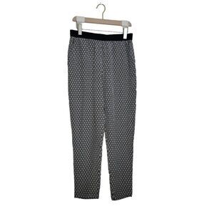 Hoss Intropia Pants Size 38 Small 100% Silk Casual Pull On